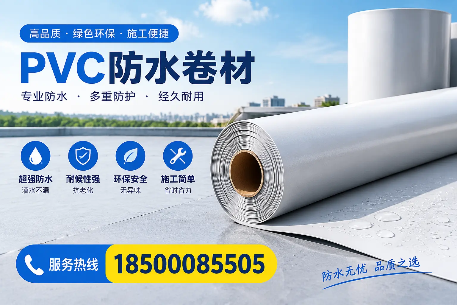 选用PVC防水卷材时需要避开的常见误区,特别是在辽源